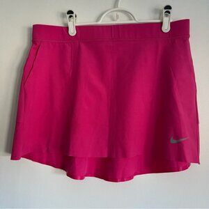 NikeGolfWomenDriFitPocketsTennisSkirtHotPinkMedium